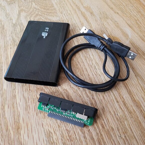 2.5" USB 2.0 IDE Hard Drive Disk HDD External Case Enclosure Box - Picture 1 of 5
